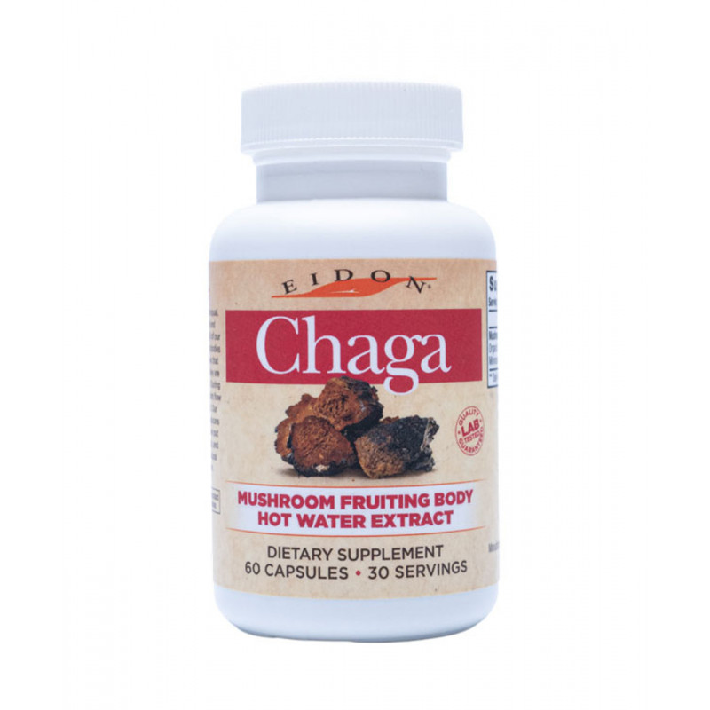 Eidon Bio organic huba Chaga extrakt 60 kapsúl