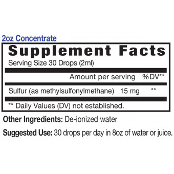 Eidon Síra MSM tekutá iónová kvapky 60 ml