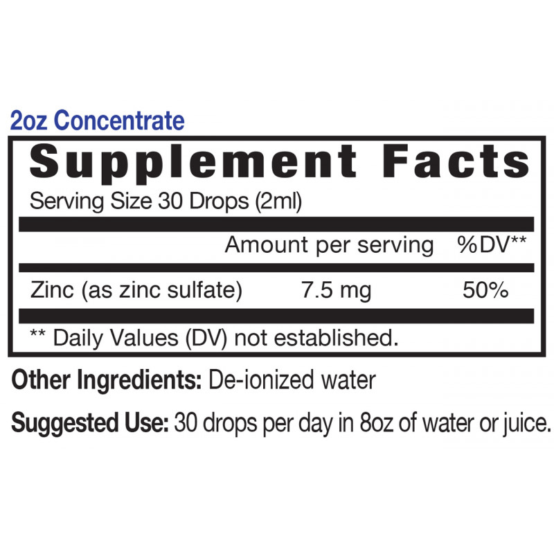 Eidon Zinok sulfát (síran zinočnatý) tekutý iónový 60 ml 