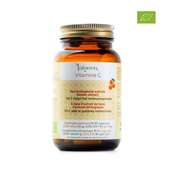 Laveen Vitamín C Bio Acerola 60 vegánskych kapsúl