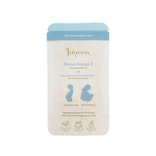 Laveen Refill Mama Omega 3 pre tehotné, náhradná náplň 30 ks