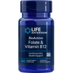 Life Extension BioActive Folate & Vitamin B12 90 ks
