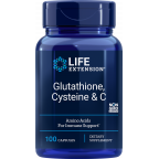 Life Extension Glutathione, Cysteine & C 100 kapsúl