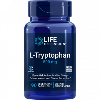 Life Extension L-tryptofán 500 mg 90 kapsúl