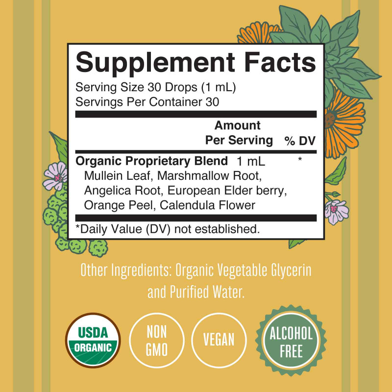 Mary Ruth's Respiračné zdravie bio tekutý extrakt 30 ml