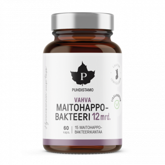 Puhdistamo Probiotiká Strong Lactic Acid Bacteria 12 mld.