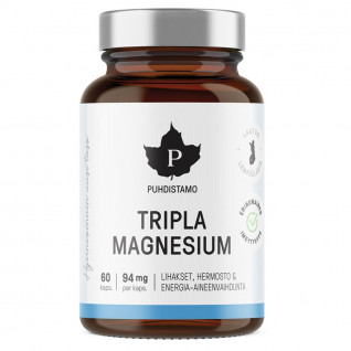 Puhdistamo Triple Magnesium (horčík) kapsule