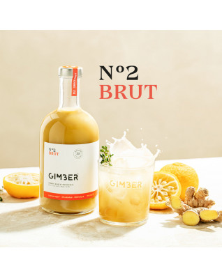 Gimber N°2 Brut Bio zázvorový koncentrát
