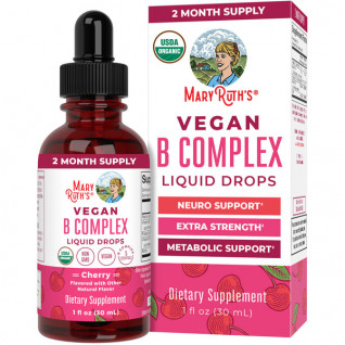 Mary Ruth's B-komplex vegan tekutý kvapky 30 ml