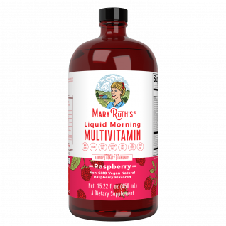 Mary Ruth's Ranný multivitamín tekutý malinový vegan