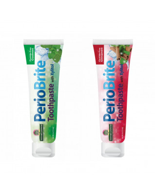 Nature's Answer Rozjasňujúca prírodná zubná pasta Periobrite so xylitolom bez fluoridu 113,4 g